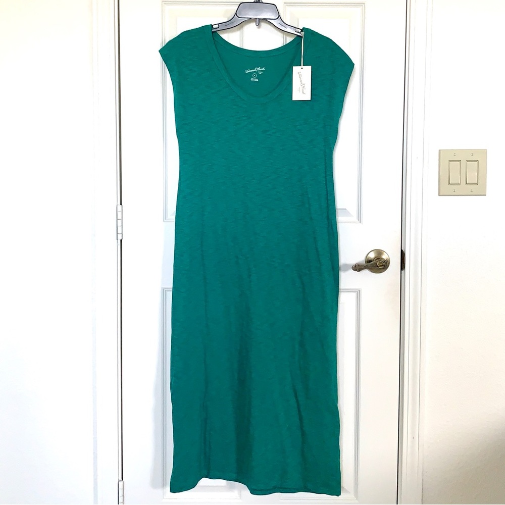 NWT Vintage Threads T-Shirt Dress in Teal